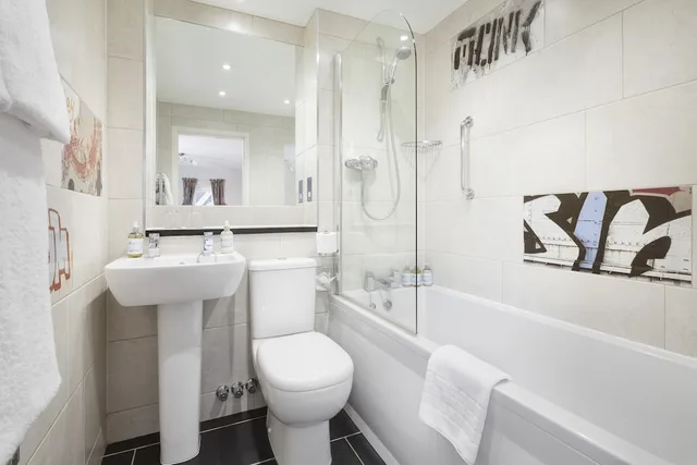 غرفة بسرير مزدوج أو سريرين منفصلين، Hawksmoor Guest House 4/4