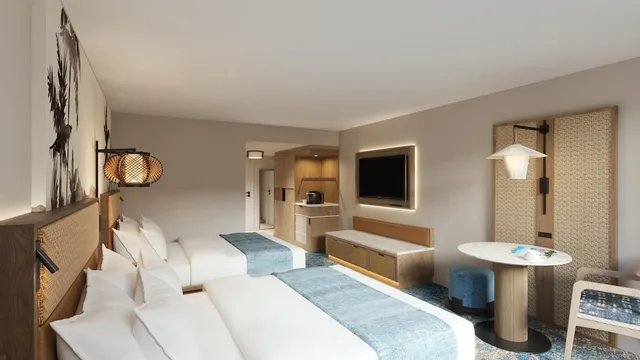 Room, 2 Queen Beds, Pool View, Hale Hokuala Kauai, Curio Collection By Hilton 3/4