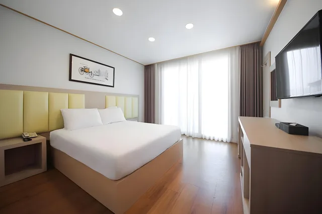 Room, Double Bed, Pool Side، Shin Shin Hotel Jeju City 1/1