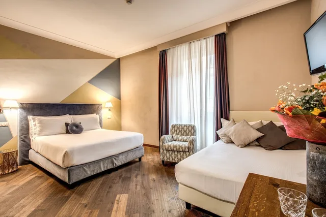غرفة قياسية رباعية بسريرين مزدوجين، Boutique Hotel Galatea 4/8