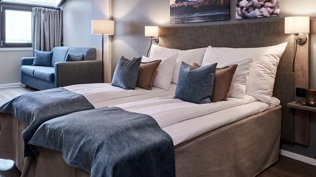 غرفة بسريرين منفصلين، Hotel Forde 1/1