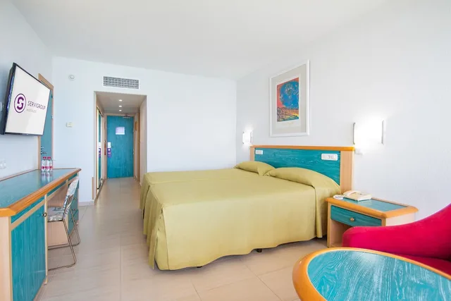 Room, Single, Twin Beds, Sea View, Terrace, Hotel Servigroup Galua 8/10