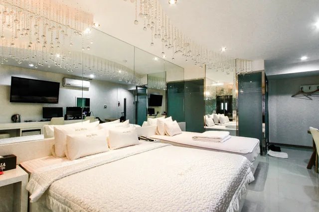 جناح بسرير مزدوج وسرير فردي، Hotel Aria Nampo 3/10