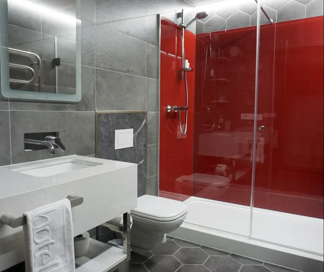 غرفة بسرير مزدوج أو سريرين منفصلين، Landhotel 4/4