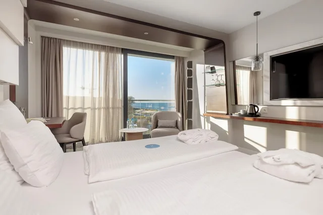 شقة حصرية بسرير كوين بإطلالة على البحر مع أريكة، Marine Hotel & Ultra Marine by Zdrojowa 1/3