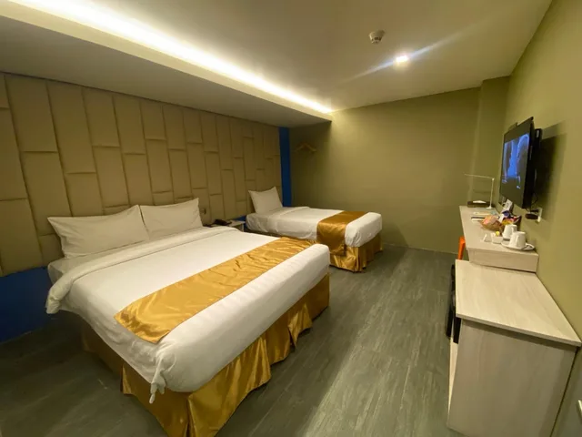 استوديو ثلاثي بسرير كوين وسرير فردي، Felicity Island Hotel 1/1