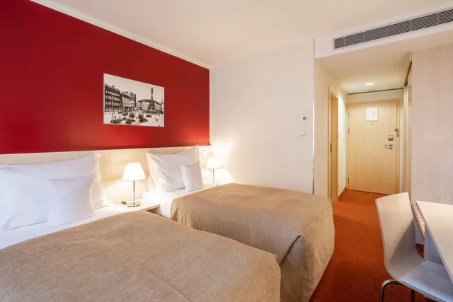 غرفة قياسية بسريرين منفصلين، Clarion Congress Hotel Olomouc 1/4