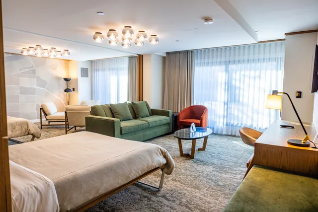 جناح بسريرين كوين، Banff Park Lodge 7/10