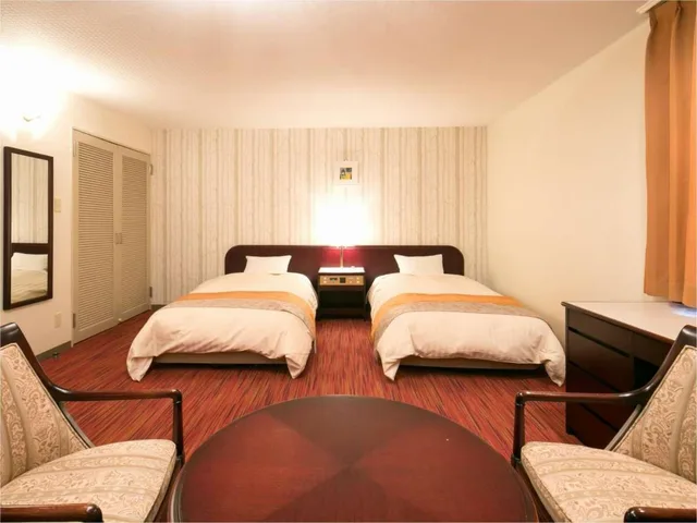 غرفة قياسية بسريرين منفصلين، Hotaka View Hotel 1/1