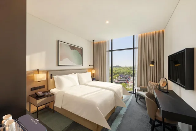 Deluxe Room Twin Boulevard View، Vida Aljada 2/3