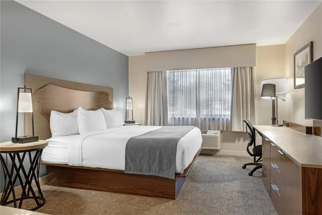 غرفة بسرير كينج مع أريكة، Best Western Vista Inn 2/3