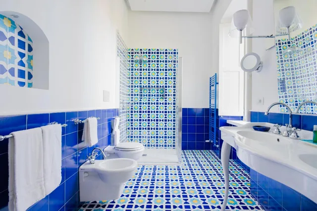 غرفة ديلوكس بسرير كوين، Relais Correale Rooms And Garden 5/6