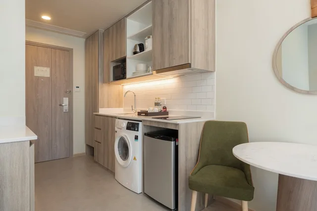 جناح استوديو بسرير كينج بمنطقة جلوس بمطبخ، Staybridge Suites Bangkok Sukhumvit 8/10