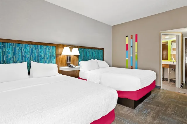 غرفة بسريرين مزدوجين، Hampton Inn Princeton, WV 3/10