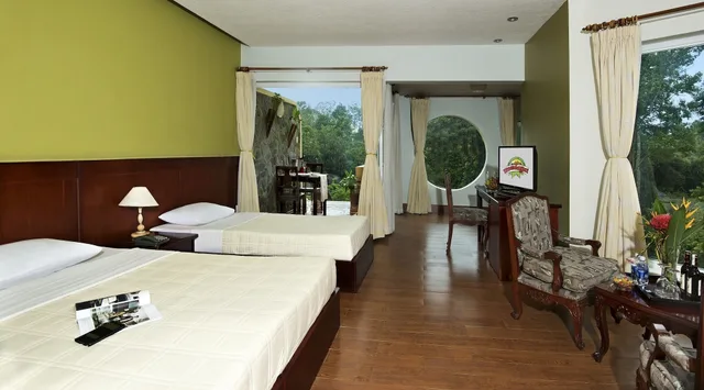 جناح بسرير مزدوج بإطلالة على الحديقة، Madagui Forest Resort 1/2