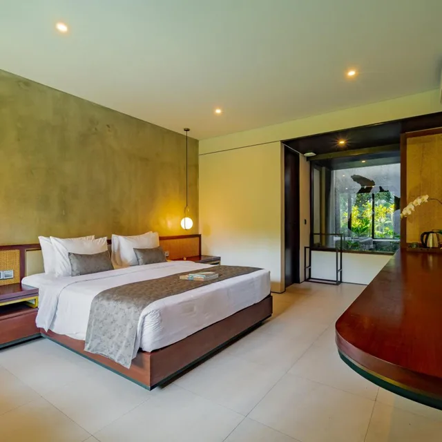 غرفة ديلوكس بسرير كينج، JAPA Suites and Villas 3/9