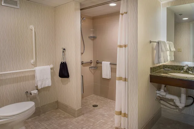 غرفة بسرير كينج، Marriott St. Louis Airport 1/2
