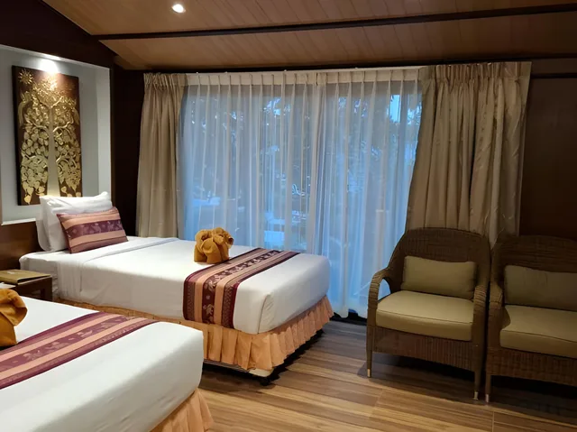 كوخ عائلي بسرير مزدوج بغرفتي نوم، Phi Phi Natural Resort 1/1