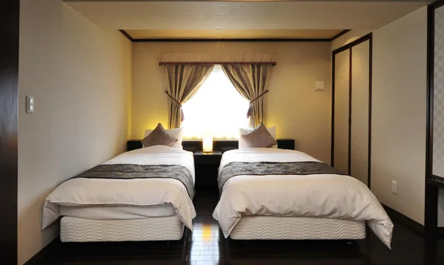 غرفة قياسية بسريرين منفصلين، Hotel Global View Hakodate 3/5