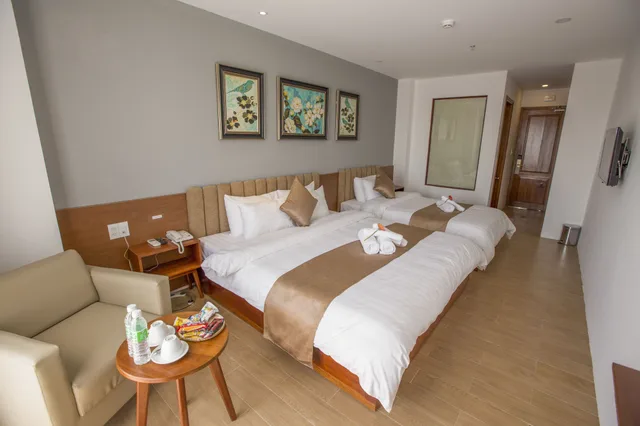 غرفة عائلية، Gardenia Hue Hotel 7/10