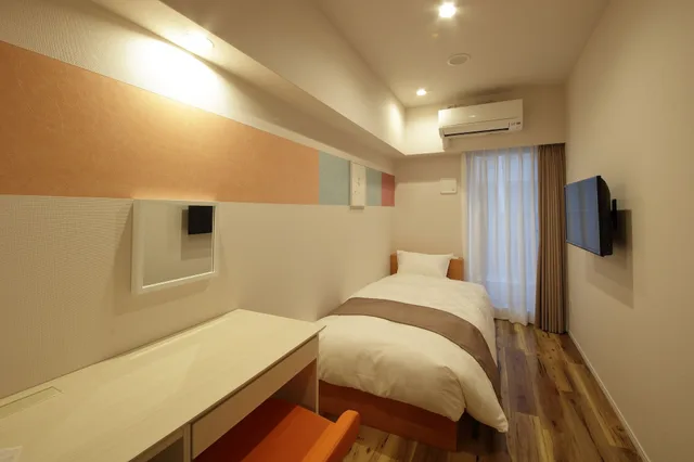 غرفة قياسية مفردة، Sarasa Hotel Shinsaibashi 3/9