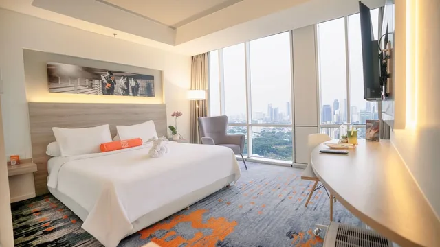 Harris, Deluxe, Twin Beds، Harris Suites Fx Sudirman 2/5