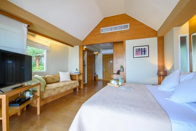 غرفة بإطلالة على البحر بشرفة، Veranda Lodge 6/10