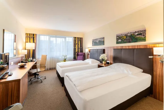 غرفة كومفورت بسريرين منفصلين، PLAZA Premium Wien 1/8