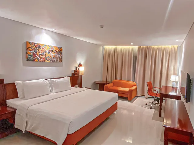 غرفة ديلوكس بسرير مزدوج، Grand Sahid Jaya Jakarta 1/2
