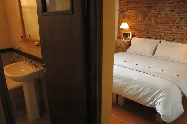 غرفة سوبيريور بسريرين منفصلين بإطلالة على الفناء بغرفة نوم واحدة، Posada Gotan Bed & Breakfast 1/2