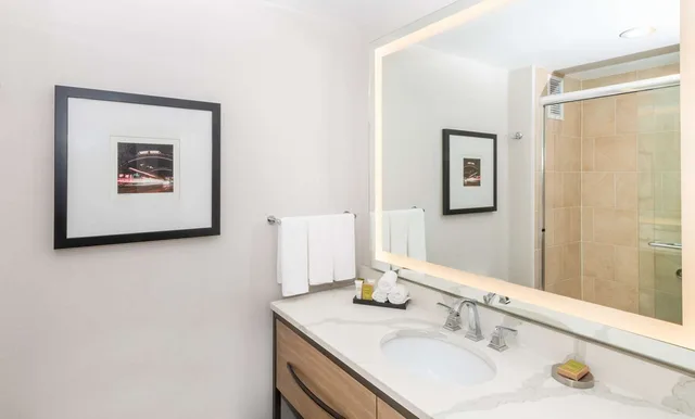 غرفة تنفيذية بسرير كينج مع دخول الصالة، Hilton Columbus Polaris 5/5