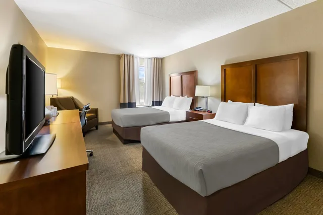 غرفة بسرير مزدوج، Quality Inn Newport News 3/8