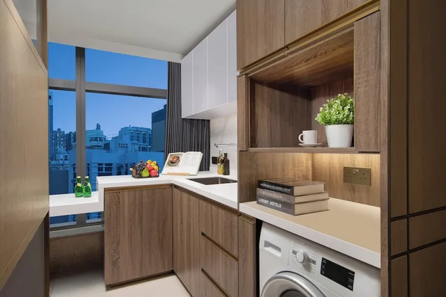 استوديو بريميير بسرير كينج، Ascott North Point Hong Kong 5/7