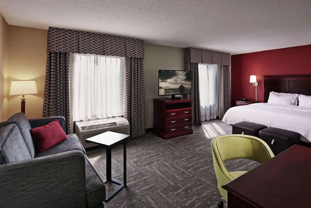 استوديو بريميوم بسرير كينج، Hampton Inn & Suites Millington 2/2