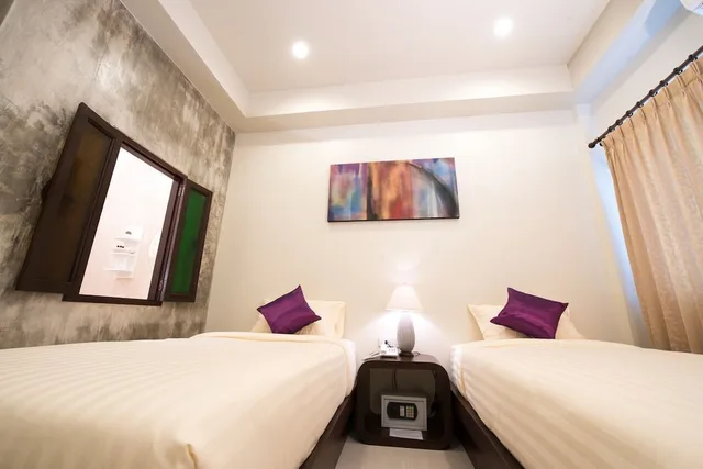 غرفة ديلوكس بسريرين منفصلين، Maryo Resort Chiangrai 1/8