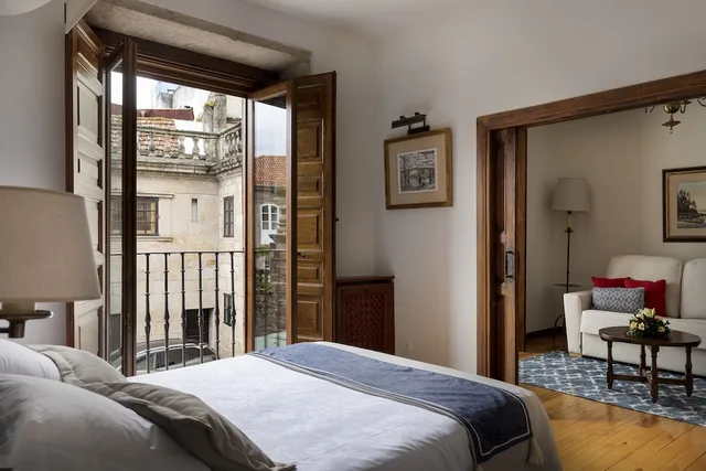 غرفة سوبيريور بسريرين منفصلين، Parador de Pontevedra 1/3