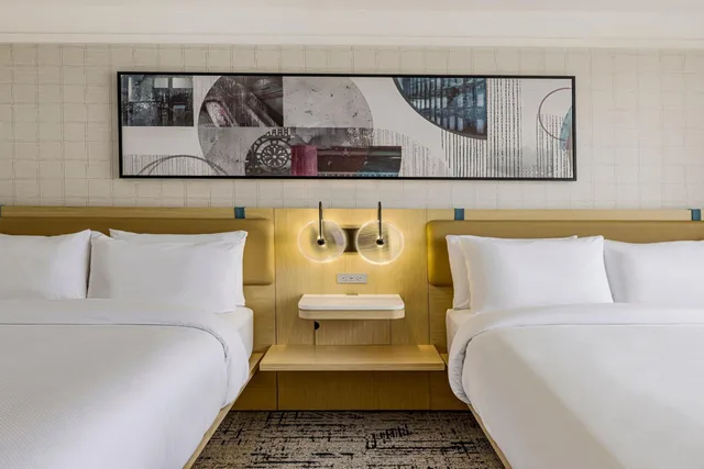 غرفة ركنية بسرير كوين لذوي الإعاقة، Hotel Preston Nashville Airport 3/9