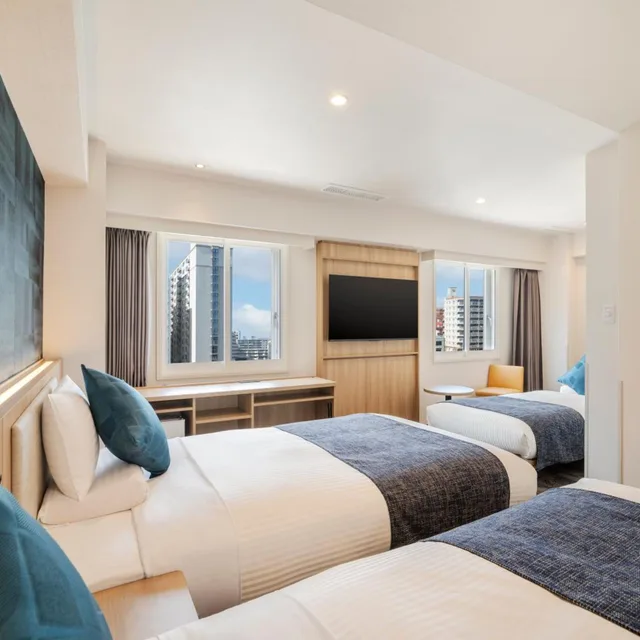 Renovated, Standard, Triple، Hotel Mystays Nagoya Sakae 2/9