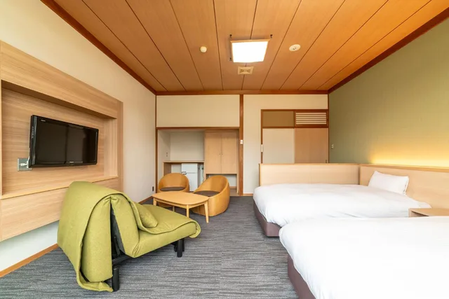 Superior, Twin Beds, Riverside, Oedo Onsen Monogatari Kinosaki Onsen Kinosaki 6/8