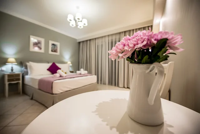 جناح جونيور بسرير مزدوج مع أريكة، Lefkadio Suites 3/3