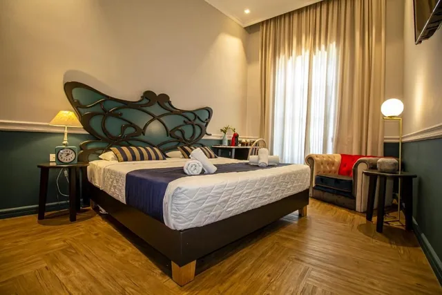غرفة بسرير مزدوج بإطلالة على البحر، Elia Palatino - Adults Only 2/6