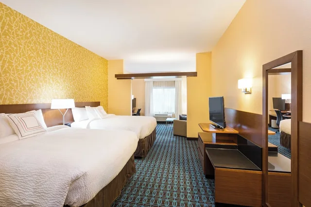 جناح بسريرين كوين مع أريكة لذوي الإعاقة، Fairfield Inn And Suites By Marriott Johnson City 1/2