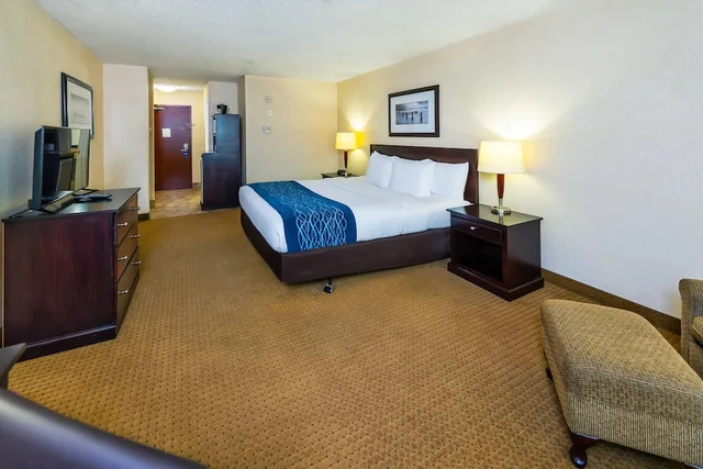 غرفة قياسية بسرير كينج، Comfort Inn And Suites Edson Yellowhead Highway 2/8