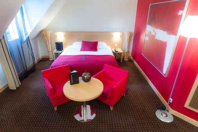 غرفة بريستيج بسرير مزدوج، Le Richebourg Hotel Restaurant Spa 4/5