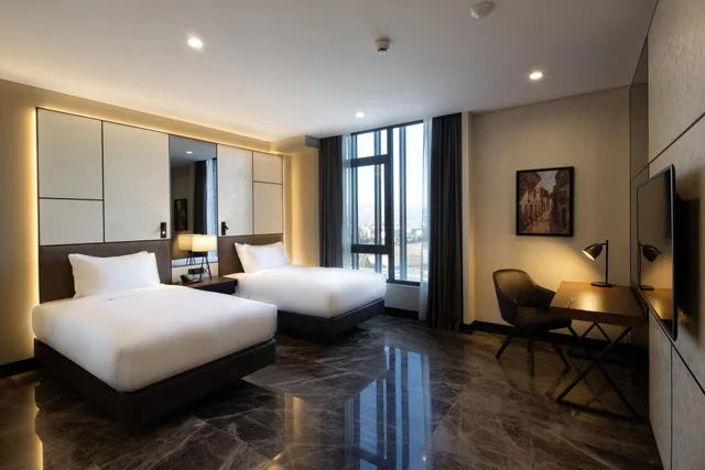 غرفة سوبيريور بسريرين منفصلين، DoubleTree by Hilton Kocaeli 5/7