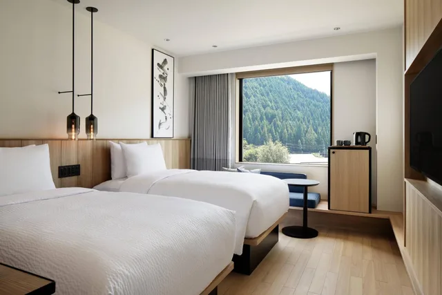 غرفة قياسية بسريرين منفصلين، Fairfield by Marriott Gifu Gujo 3/6