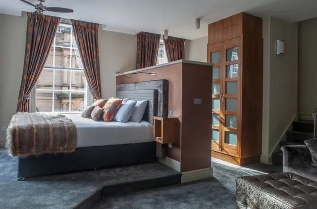جناح استوديو فاخر بسرير كينج، Lace Market Hotel 3/10