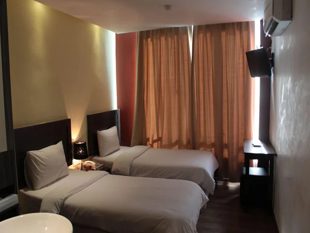 غرفة ديلوكس بسريرين منفصلين، Zotel Hotel 1/1