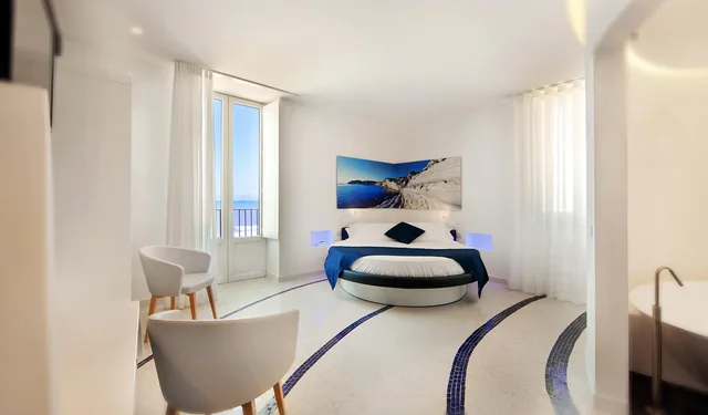 جناح جونيور بإطلالة على البحر، Zafran Boutique Hotel 5/9