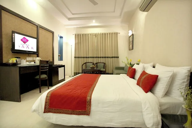 غرفة ديلوكس بسرير مزدوج، HOTEL SAAR INN 2/10